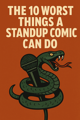 You are currently viewing The 10 Worst Things a Standup Comic Can Do (That Aren’t Bombing)