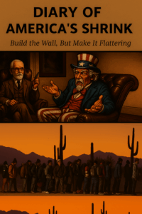 Read more about the article DIARY OF AMERICA’S SHRINK #7: “Build the Wall, But Make It Flattering”