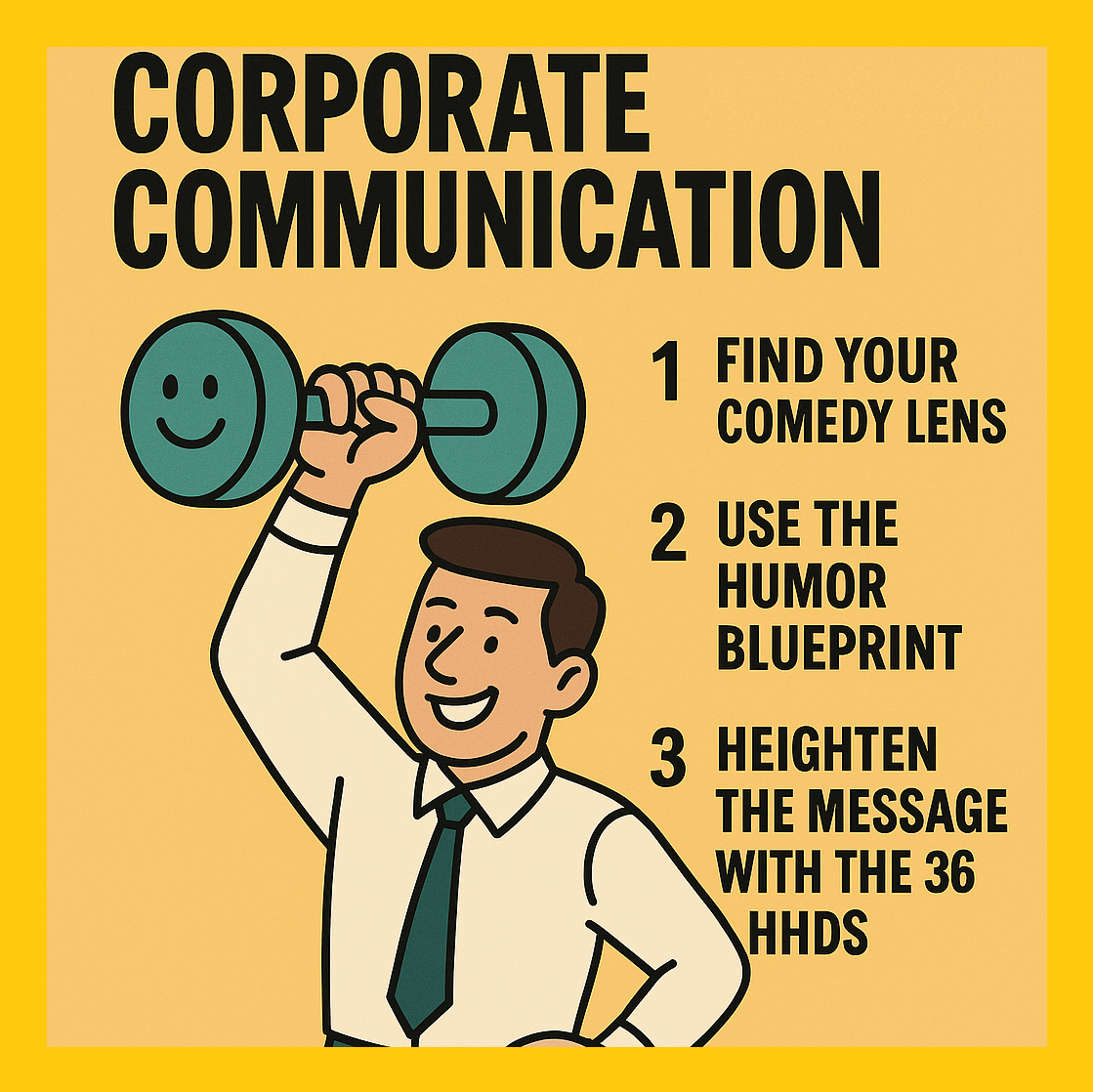You are currently viewing How to Strengthen Your Corporate Communication Using the Funny Muscle Method