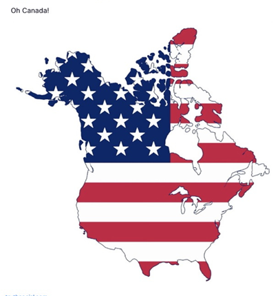 You are currently viewing DIARY OF AMERICA’S SHRINK #6: Annexing Nicely — America Wants to Adopt Canada